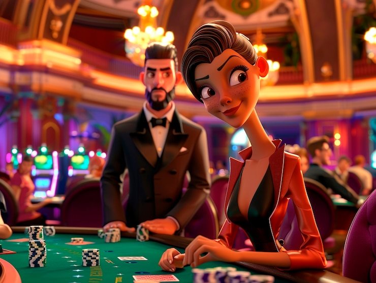 Antarmuka Sweet Bonanza dengan visual cerah dan buah-buahan